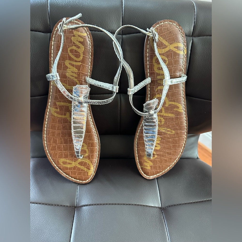 Silver Sam Edelman Sandals